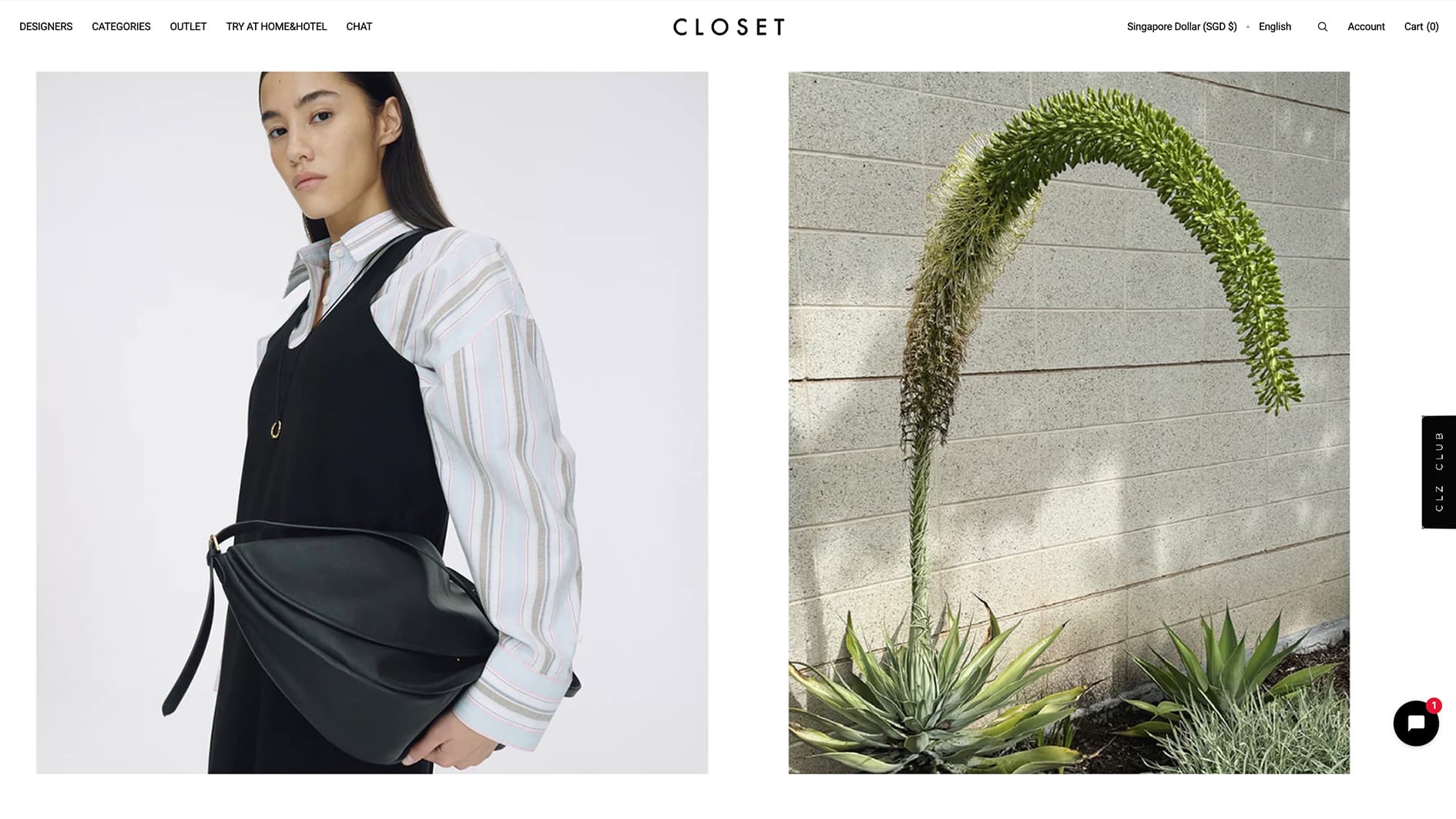 CLOSET retail expression — Singapore
